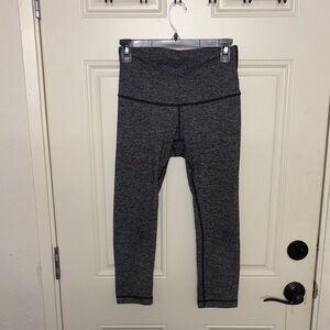 lululemon athletica Charcoal Heather Leggings